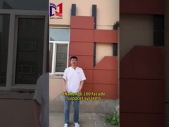 Εύκολη Εγκατάσταση και Ρυθμιζόμενο Σύστημα Στήριξης Πρόσοψης από Αλουμίνιο