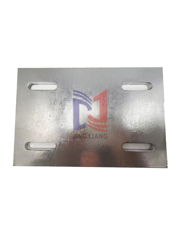 Γαλβανισμένη λαμαρίνα 200mm*300mm*10mm Ενσωματωμένη Πλάκα για Σύστημα Στήριξης Επένδυσης Υψηλής Αντοχής