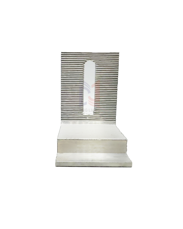 Ελαφρύ και μεγάλης διάρκειας ράγα για σύστημα στήριξης προσόψεων από πλάκες τερακότας 18mm