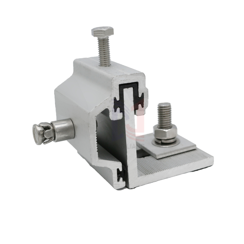 Σύνδεσμοι υψηλής αντοχής από αλουμίνιο για το σύστημα στήριξης πετρωμένων προσόφων εμπορικών και βιομηχανικών κτιρίων