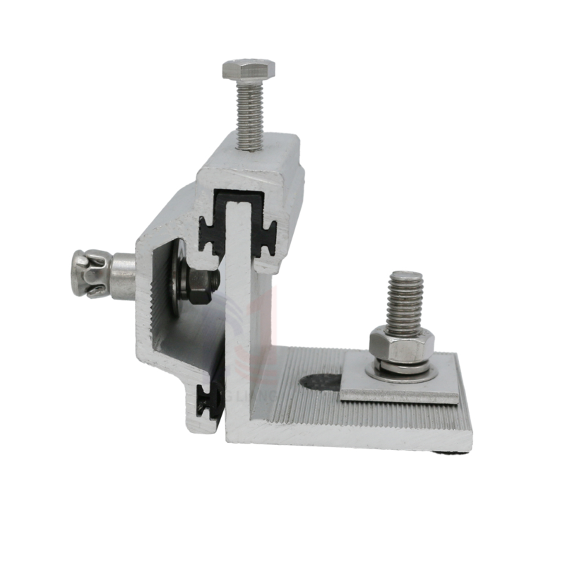 Σύνδεσμοι υψηλής αντοχής από αλουμίνιο για το σύστημα στήριξης πετρωμένων προσόφων εμπορικών και βιομηχανικών κτιρίων