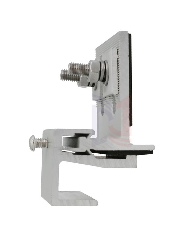 Αντι-διαβρωτικό αλουμινένιο τερματικό κλιπ για σύστημα στήριξης προσόψεως τερακότας