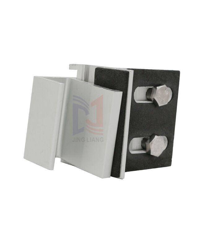 Αντι-διαβρωτικό αλουμινένιο τερματικό κλιπ για σύστημα στήριξης προσόψεως τερακότας